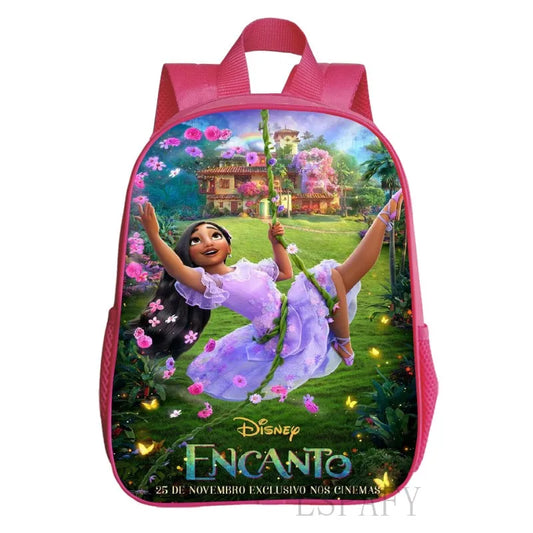 12 Inch Kids Encanto Mirabel Backpack Print Child Kindergarten School Bags