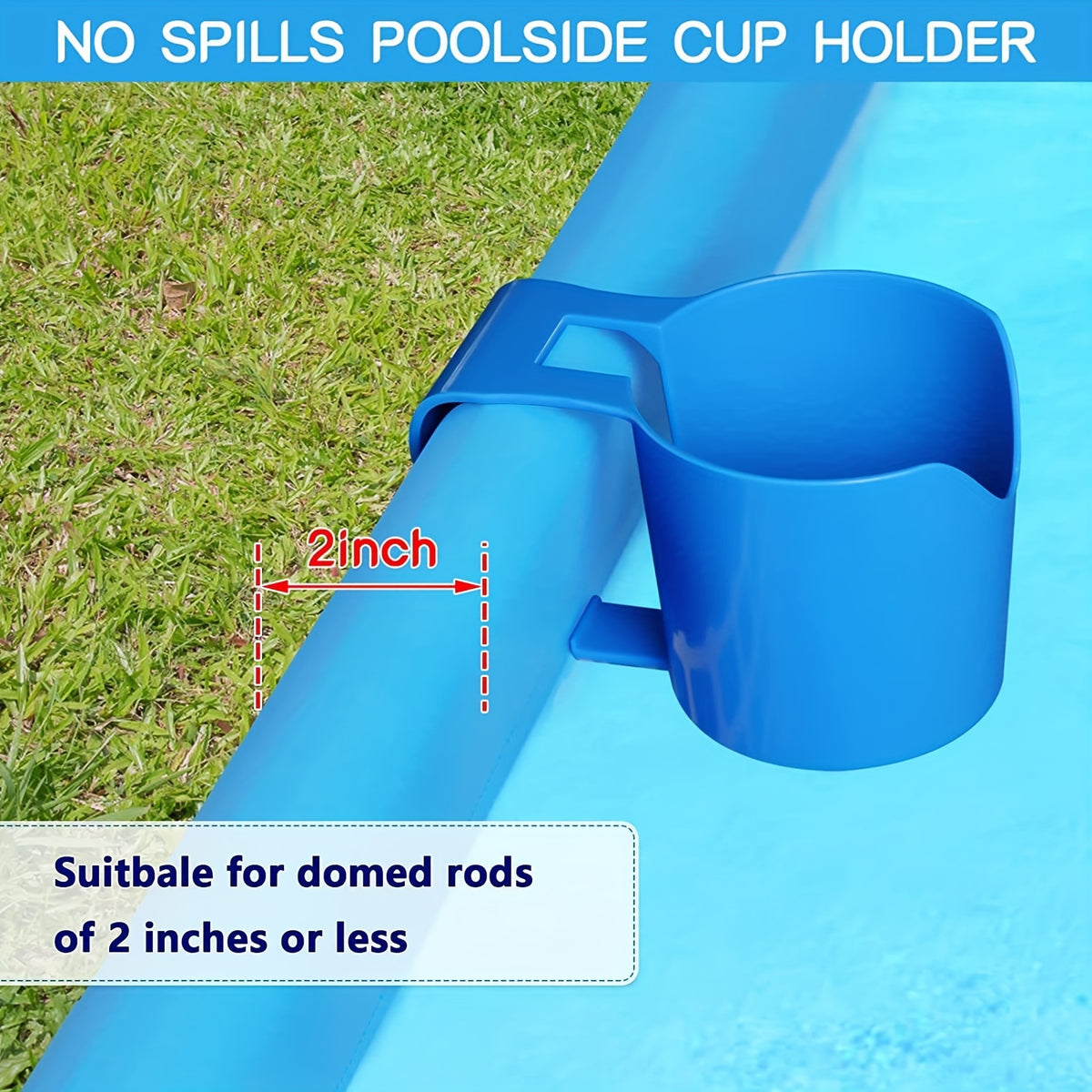 Poolside Cup Holder Pool Drink Beer Cup Holder