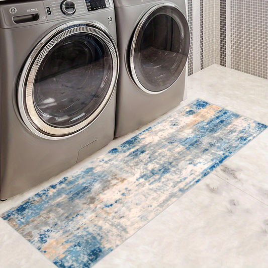 Abstract Style Light Rug Anti-skid Washable Carpet
