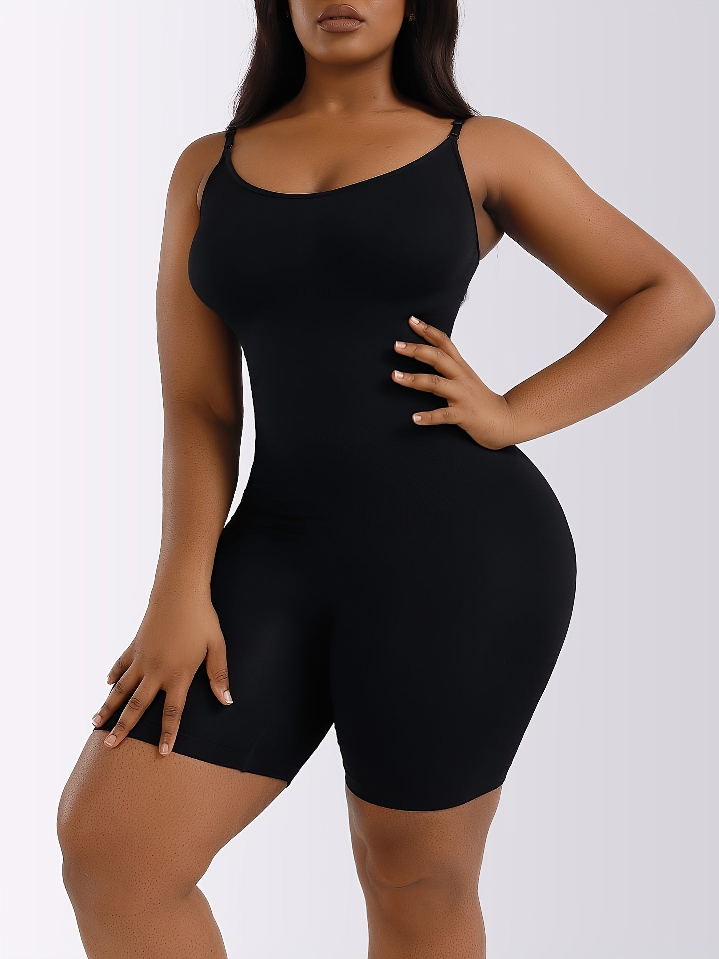 One Piece Training Sport Bodysuit Tummy Control Shapewear Jumpsuit