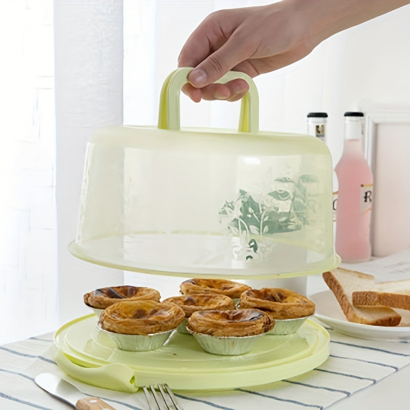 Portable Cake Storage Box Dustproof Anti-Smear Cover Cake Preservation