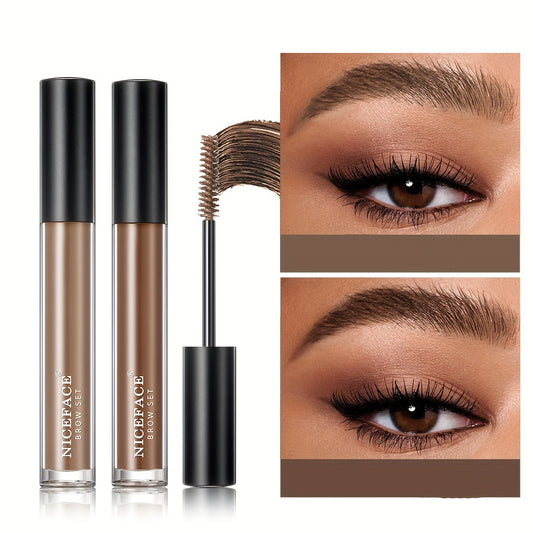 Waterproof Eyebrow Gel Stick Long Lasting Brow Filler Mascara Brown Tint
