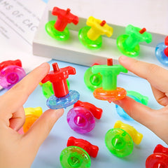 Mini Rapid Rotating Gyroscope Torsion Gyroscope for Parties Classroom