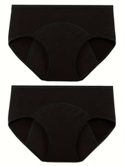 Women's Period Panties Anti Leak Full Coverage Breathable Underwear