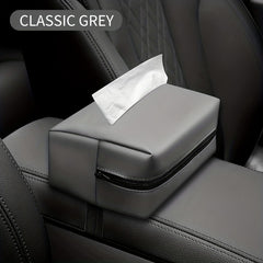 Car Tissue Box Seat Back Napkin Bag Armrest Box