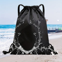 Waterproof Drawstring Gym Bag for Men and Women