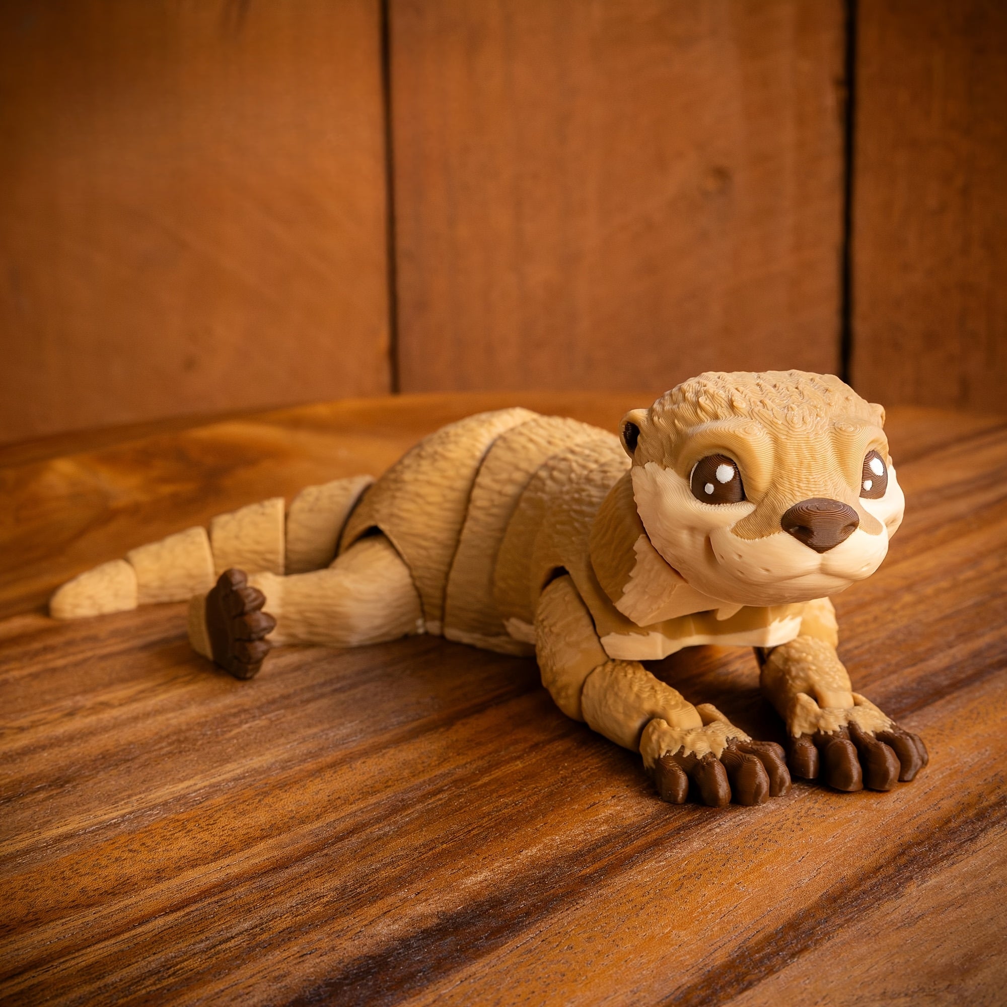 3D Printed Otter Ornament - Ideal Birthday Gift - Festive Indoor Decor