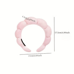Women's Hairband Towel Velvet Headband Sponge Headband