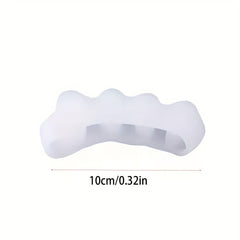 2pcs Silicone Toe Separators Toe Stretchers Hammer Toe Corrector