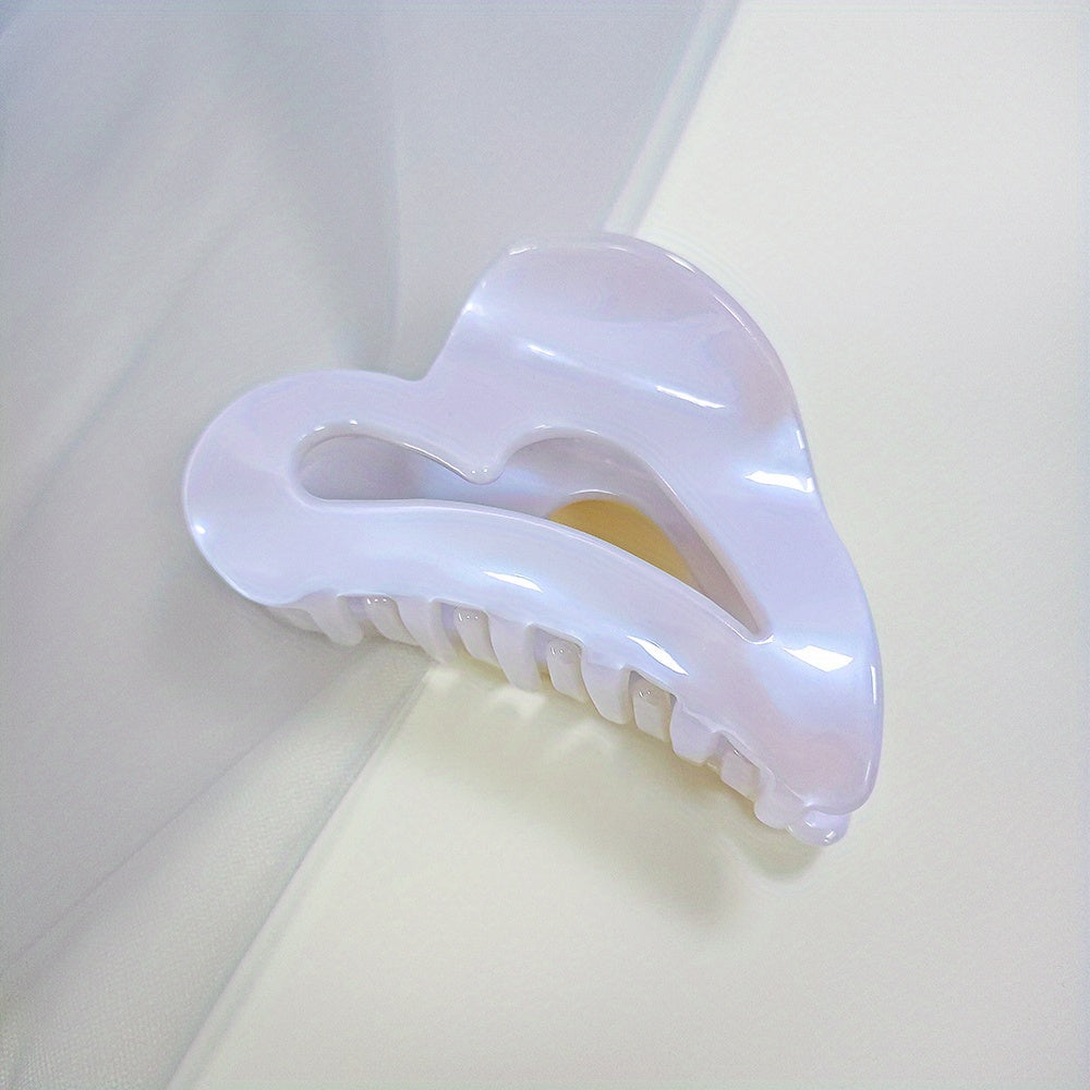 Heart Shaped Hair Claw Clip for Women Girls Hair