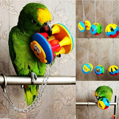 Bird Chew Ball Swing and Cage Accessories for Cockatiels and Parakeets