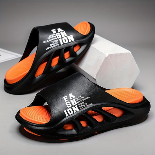 Men's Slip On Slides, Assorted Colors Casual Slippers