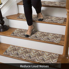 Wooden Board Printed Floor Mat Polyester Material Carpet