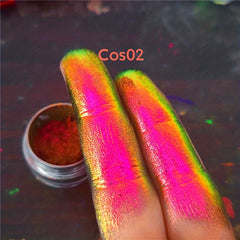 Bright Holographic Eyeshadow Powder - Highly Pigmented Chameleon Eyeshadow