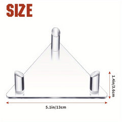 Clear Acrylic Ball Display Stand Sports Ball Storage Rack For Various Balls