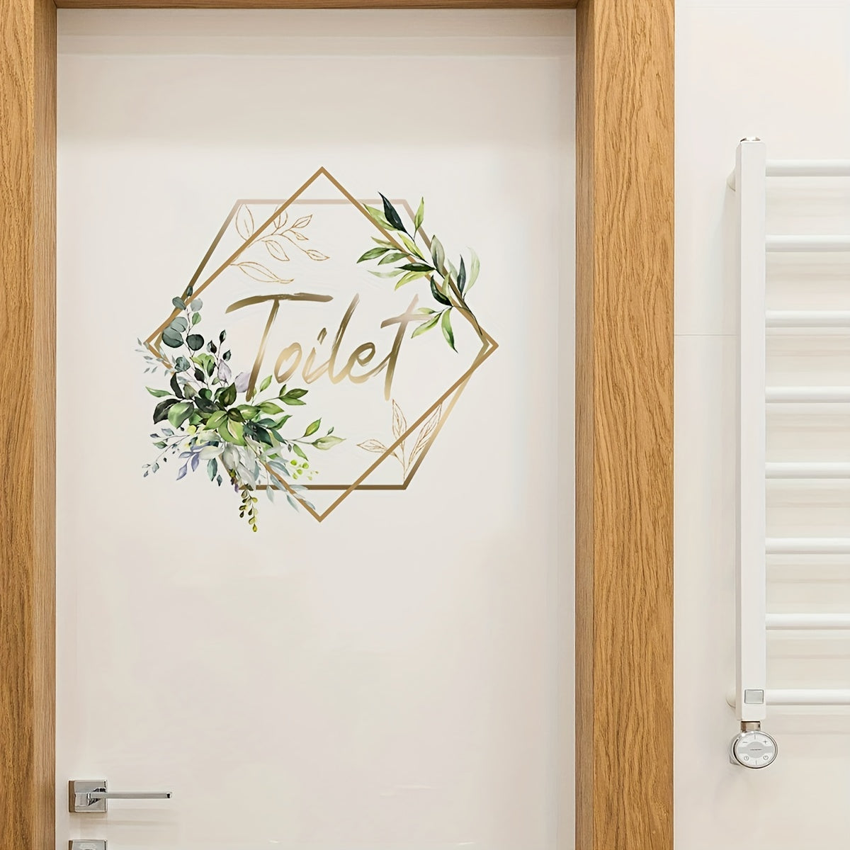 Floral Butterfly Wall Sticker Self Adhesive Waterproof