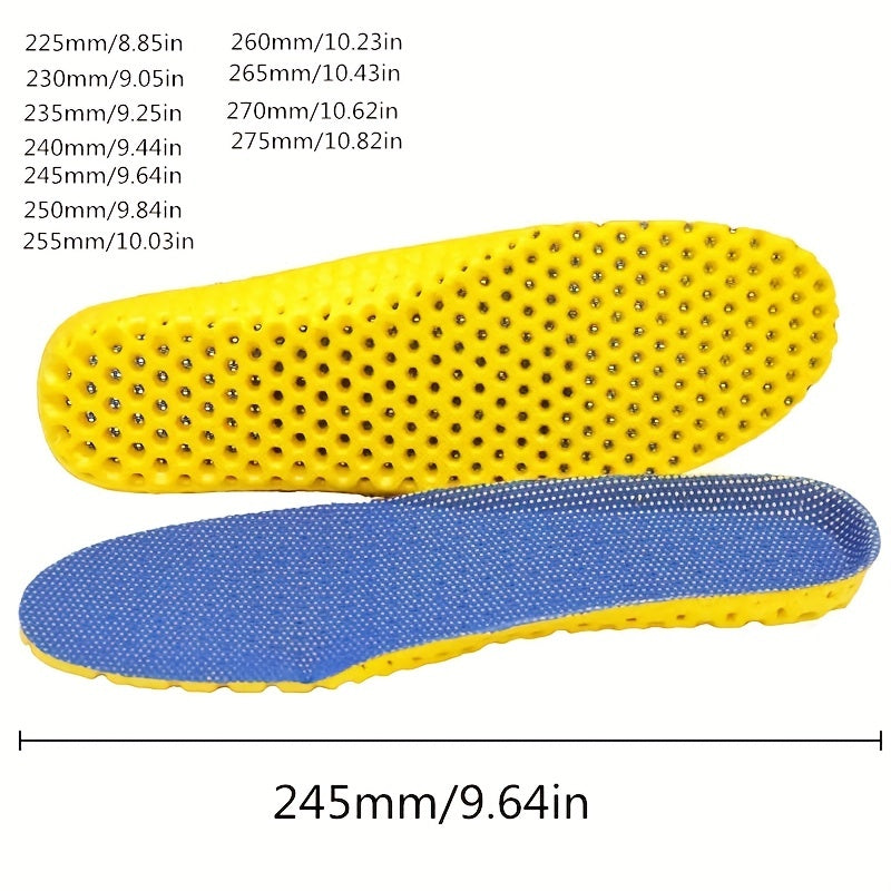 Breathable Sneaker Insoles Men's Women's Footbed Sole Pad for Running