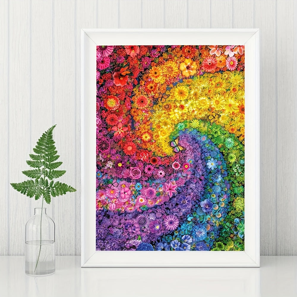 Abstract Flower Full Diamond Painting Kit