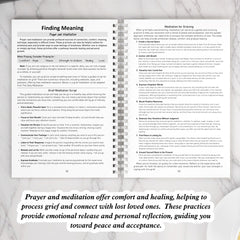 Grief Healing Workbook for Adults Coping with Loss - Guided Journaling