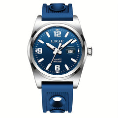 Women's Waterproof Luminous Date Wristwatch
