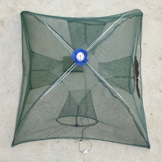 Folding Casting Fishing Net Shrimp Crab Cage