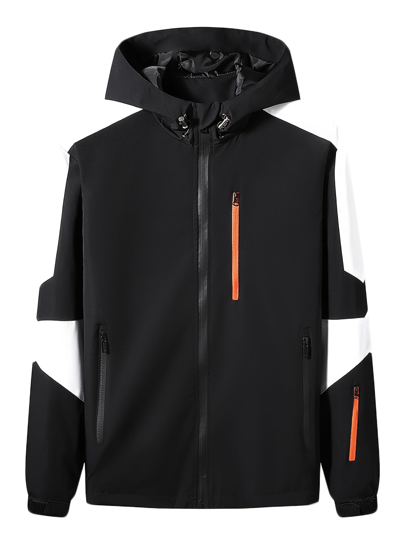 Men's Hooded Raincoat Lightweight Waterproof Outdoor Jacket