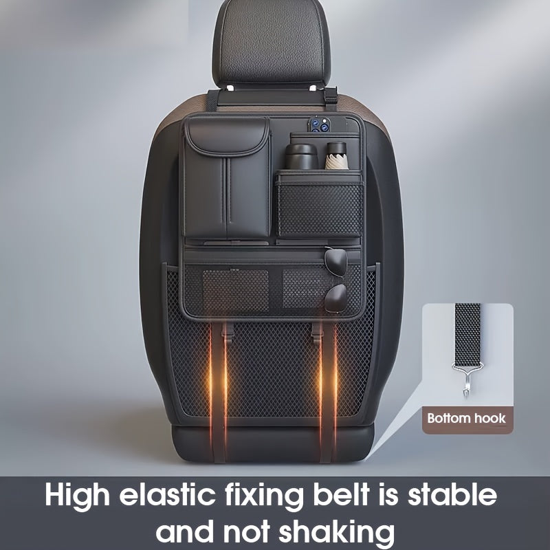 Car Seat Back Storage Bag Multifunctional Storage Box Car Interior Bag