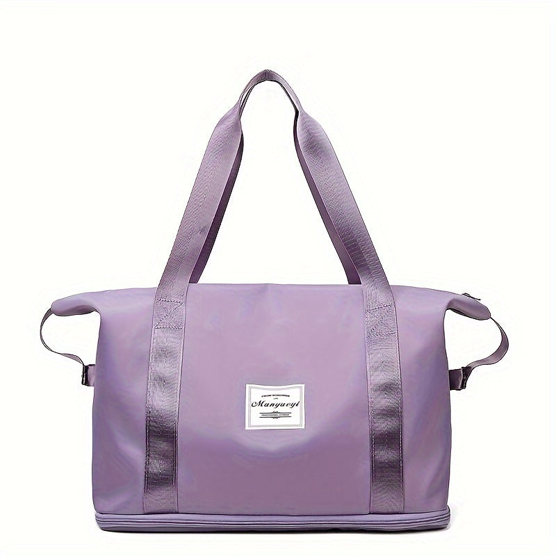Travel Fitness Bag Two-layer Telescopic Large Capacity