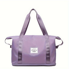 Travel Fitness Bag Two-layer Telescopic Large Capacity