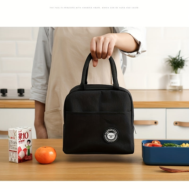 Insulated Lunch Bag Medium Soft Tote Cooler for Work Office School Adults