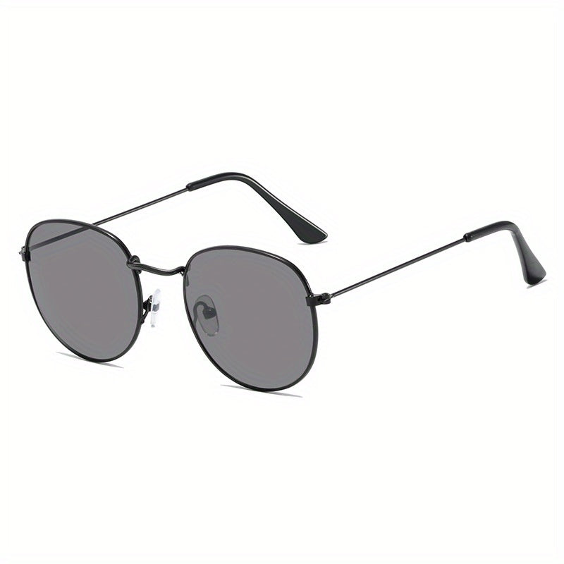 Round Frame UV Protection Sunglasses For Men