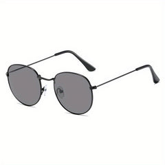 Round Frame UV Protection Sunglasses For Men