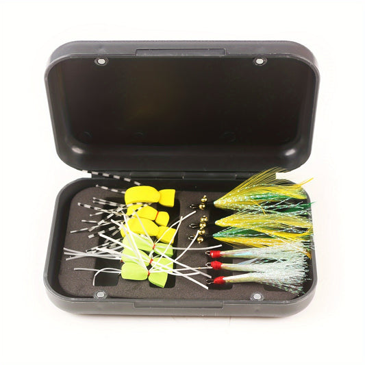 12pcs Bionic Fly Hook Artificial Fishing Flies Outdoor Fishing Accessories