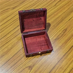 Vintage Wooden Storage Box Jewelry Accessories Gift