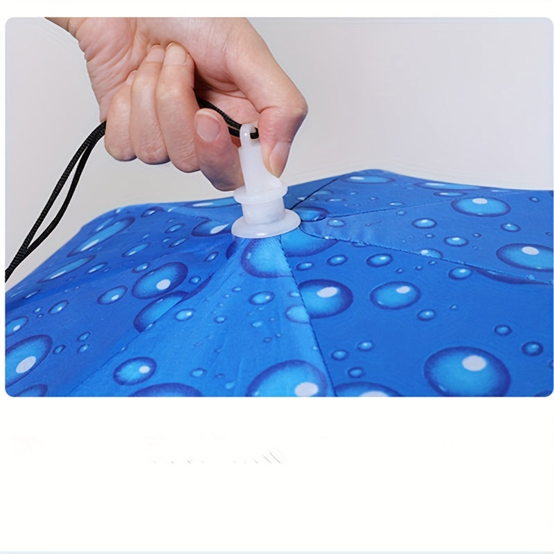Fishing Cap With Umbrella Outdoor Foldable Umbrella Hat
