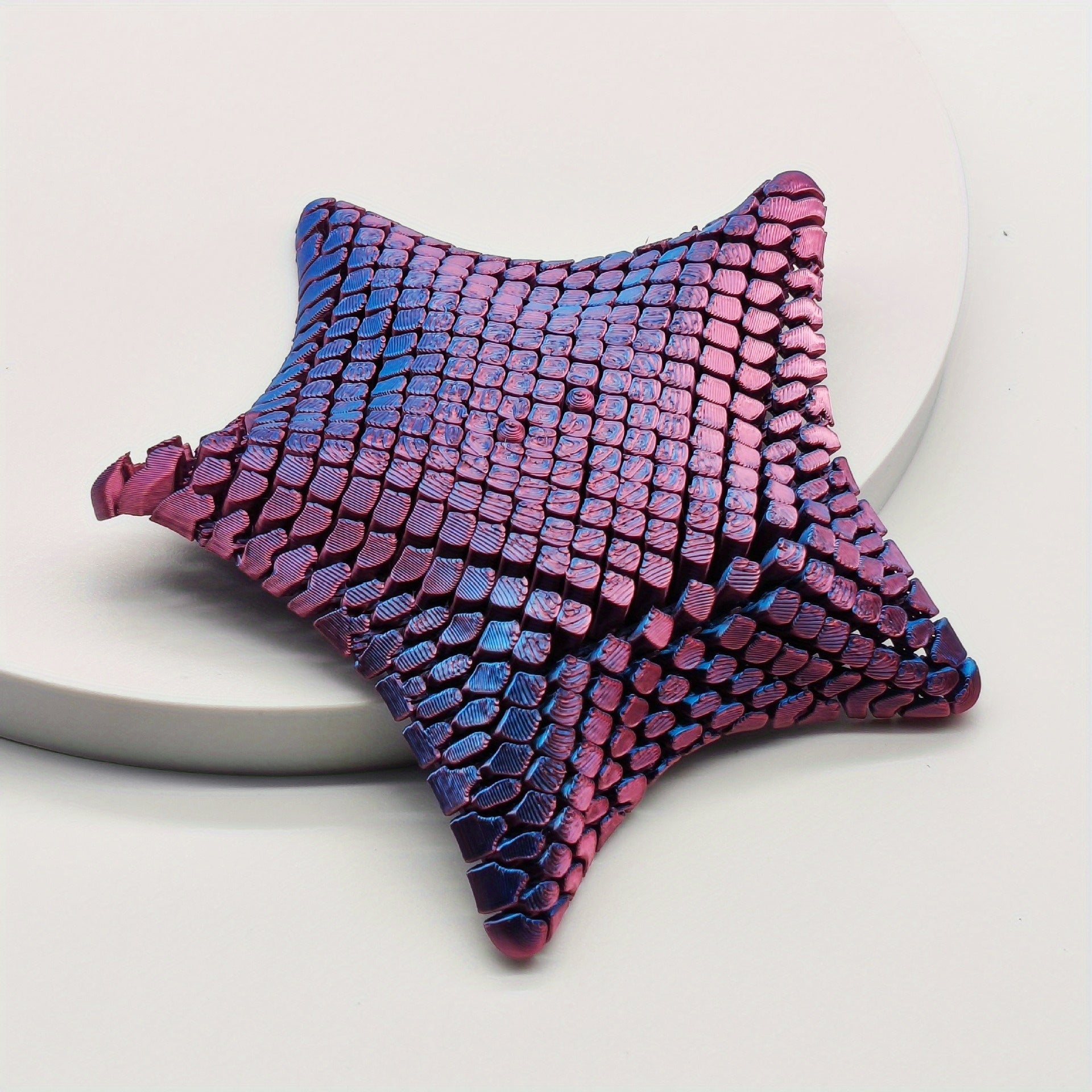 3D Printed Starfish Toy with Movable Joints Poseable Marine Animal Decor