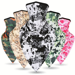 Colorful Camouflage Neck Gaiter Sunscreen Face Mask