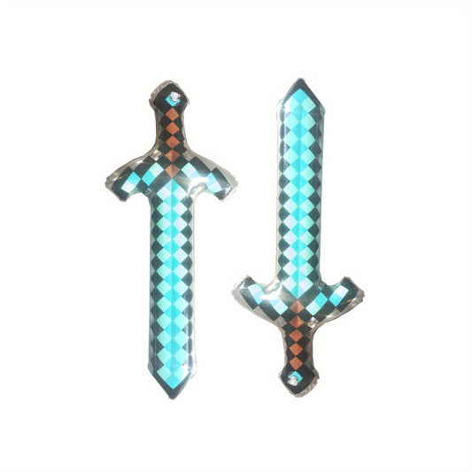 Inflatable Toy Lattice Sword Halloween Party Game Activity