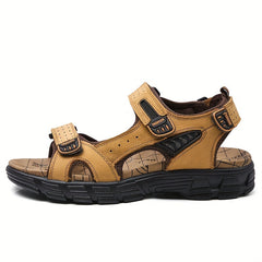 Men's Outdoor Casual Sandals with Hook and Loop Fastener
