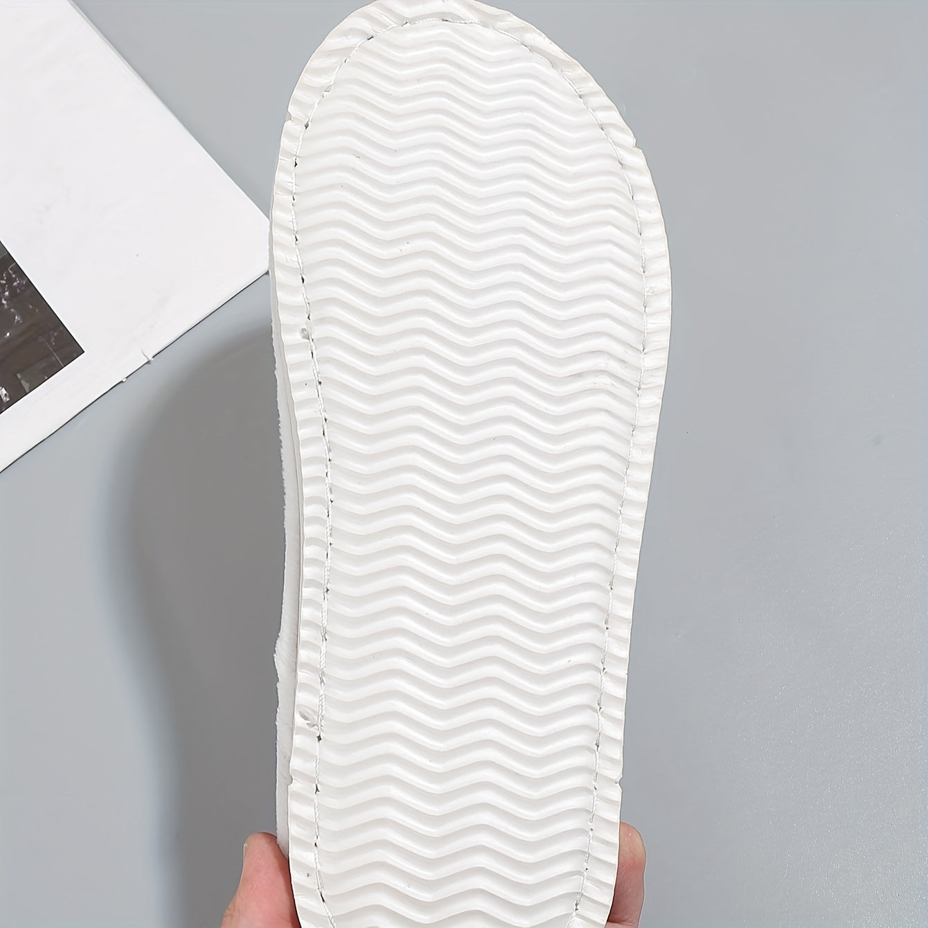 Floral Pattern Flat Slippers Soft Sole Slip On Shoes