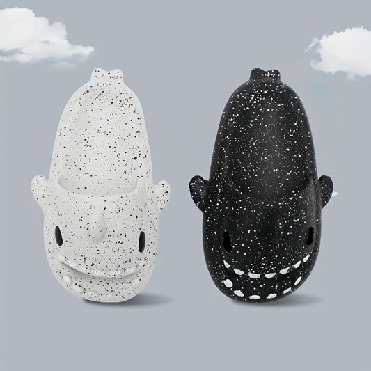 Adorable Shark Non Slip Platform Slides Soft Sole Cloud Slides