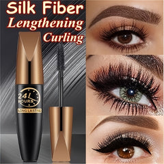 8D Waterproof Mascara for Eyelash Extension Thick Curler Cosmetic