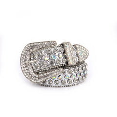 Rhinestone Western Cowgirl Studded Belt