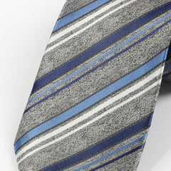 Men's Diagonal Striped Tie For Daily Outfits