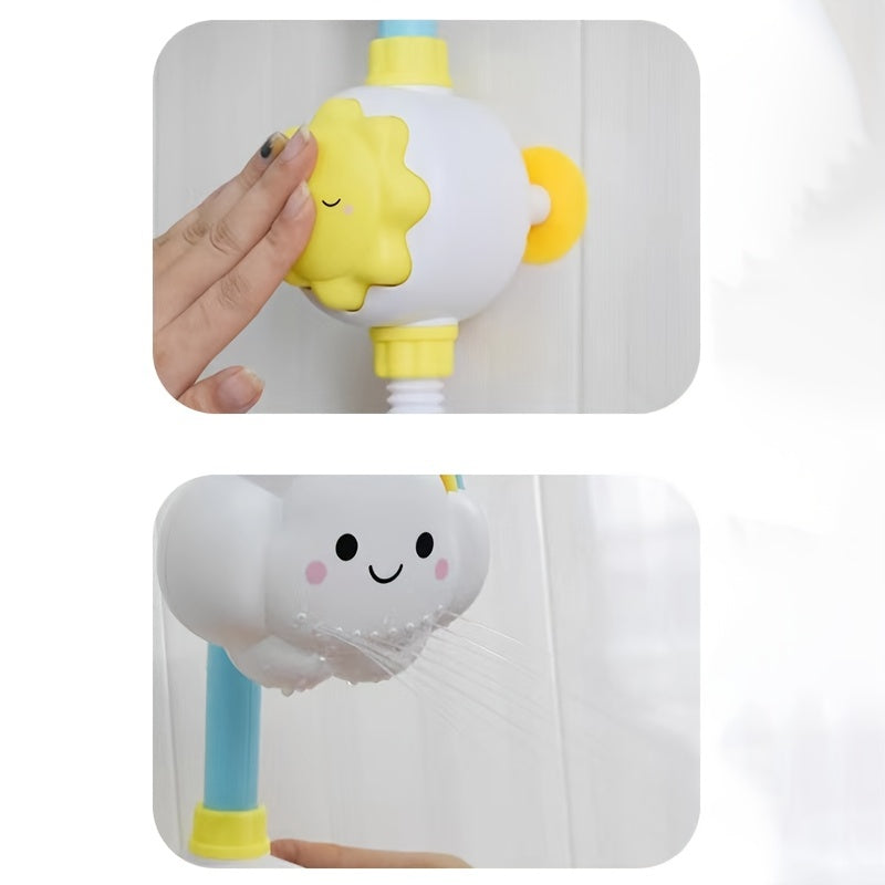 Rainbow Cloud Bath Shower Toy for Kids, Girls, Boys - Birthday Gift