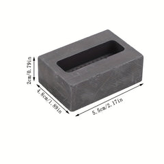 High Purity Graphite Tank for DIY Jewelry Casting