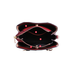 Water Resistant Leather Women's Handbag Shoulder Bag