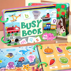 Interactive Reusable Quiet Book for Learning
