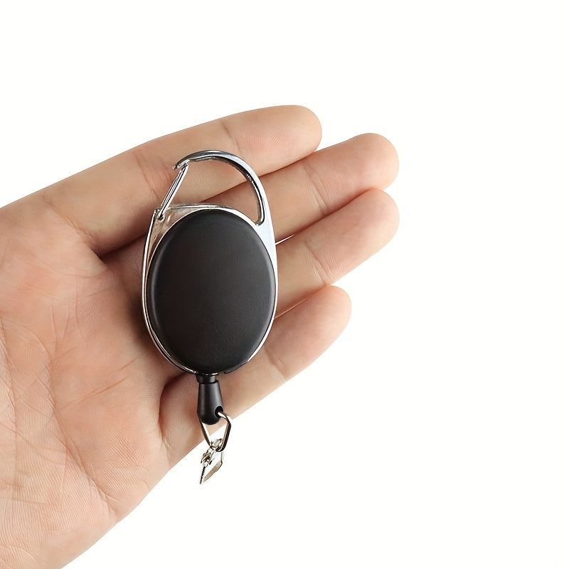 4pcs Retractable Key Chain With Quick Release Spring Clip