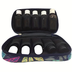 Portable Essential Oils Zipper Pouch for 5-15ml Bottles